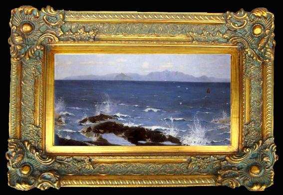 framed  William Stott of Oldham Memory of an Island, Ta012-2